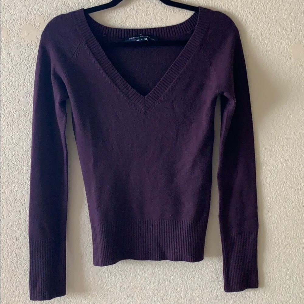 French connection v-neck sweater